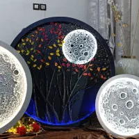 تابلو ماه.کالیگرافی.تابلو مذهبی|تابلو، نقاشی، عکس|چناران, |دیوار