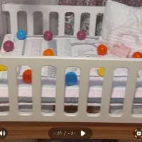 تخت کودک با تشک رایگان
