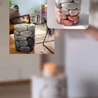 گلدان سنگی دکوری