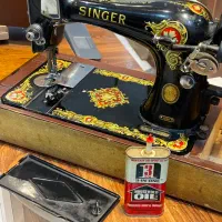 چرخ خیاطی ماکو فشنگی سینجر آنتیک قدیمی سایز کوچک|کلکسیون اشیاء عتیقه|تهران, شهرک آزمایش|دیوار