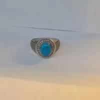 انگشتر فیروزه زیبا و خوش نما