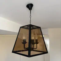 لوستر پنج شاخه|لوستر و چراغ آویز|تبریز, |دیوار