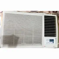 کولر گازی پنجره ای موتور امریکایی ال جی کنترل دار