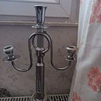 آیینه و شمعدان با میز کنسول|بوفه، ویترین، کنسول|سهند, |دیوار