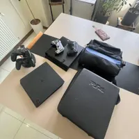دو دستگاه ps4 اسلیم 1ترا و فت 500 دو دسته