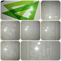 فروش پک کتاب و شابلون و خط کش مهندسی|لوازم التحریر|شیراز, شاهچراغ|دیوار
