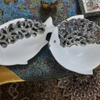 تعدادی شیرینی خوری. سینی آینه ای .میوه خوری|ظروف سرو و پذیرایی|مشهد, بلال|دیوار