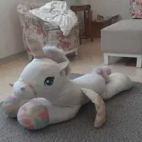 عروسک یونیکورن بزرگ