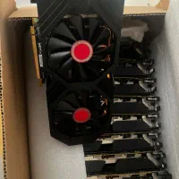 کارت گرافیک ایکس اف ایکس RX 580 OC+ GTS 3X Black