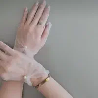 دست کش توری. پابند. مچ بند.|لباس|نیشابور, شهرک اندیشه|دیوار