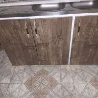 کابینت زیر سینک و آبچکان و یک کابینت دیواری نو نو