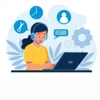 همکار دفتری خانم