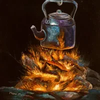 تابلو نقاشی رو پارچه مخمل و روی بوم|تابلو، نقاشی، عکس|پردیس, فاز ۸|دیوار