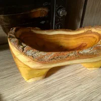 دکوری چوبی کاسه میوه خوری|ظروف سرو و پذیرایی|محمدشهر, جعفرآباد|دیوار