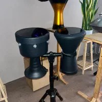 ضرب تمپو ست کامل با پایه و کیف