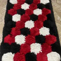 قالیچه فانتزی ‌پرز بلند|فرش|رشت, شهریاران|دیوار