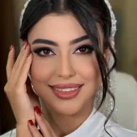 مدل شینیون و میکاپ