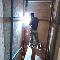 خدمات جوشکاری واهن کشی اسانسورو نبش کشی و وال پست