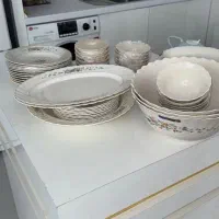 سرویس آرکوپال ویکتوریا لومینارک اصل فرانسه نونو|ظروف سرو و پذیرایی|شیراز, شهرک گلستان شمالی|دیوار