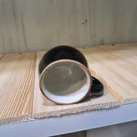 فنجان قهوه خوری رنگی خالدار و کافی طرح کوزه ای|ظروف سرو و پذیرایی|تهران, عباسآباد|دیوار