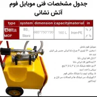 موبایل فوم اتش نشانی