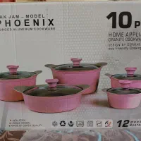 سویس قابلمه چدن ۱۰ پارچه