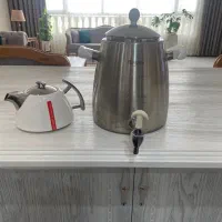 کتری قوری شیر دار ایتالیایی