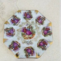 پیش دستی طلاکوب آنتیک