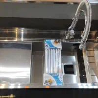 سینک استیل دودی ایتالیایی ضد خش مدل  ( LEYLE )