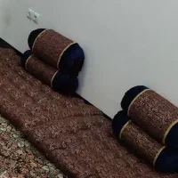 دو دست تشک سنتی|رختخواب، بالش، پتو|قم, امامزاده ابراهیم|دیوار