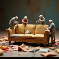 تولید و تعمیر مبلمان خوشحال|مبلمان خانگی و میز عسلی|بیرجند, |دیوار