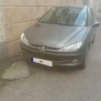 پژو 206 خاکستری تیپ 3 مدل 86|خودرو سواری و وانت|رشت, سعدی (تختی)|دیوار