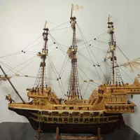 کشتی چوبی دست ساز