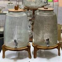 کلمن بلور پایه دار