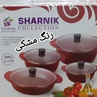 سرویس قابلمه مشکی   ۸پارچه شارنیک|ظروف پخت‌وپز|تهران, شارق|دیوار