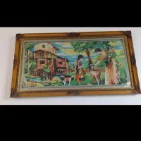 تابلوزمینه دست بافت