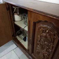 بوفه چوب گردو قدیمی