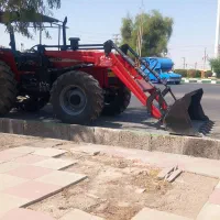 تراکتور 399جفت مدل 98 همراه با بیل جلو|خودرو سنگین|دهلران, |دیوار
