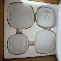 سرویس چینی زرین ۱۲ نفر ۹۷ پارچه مدل کواترو