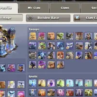 کلش اف کلنز تان ۱۸ لول ۲۵۸ مکث قابل چنج|کنسول، بازی ویدئویی و آنلاین|تهران, زعفرانیه|دیوار