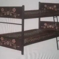 تخت خواب دو طبقه مدل ارکیده