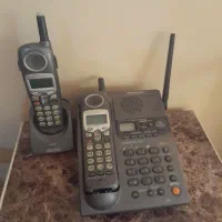 تعدادتلفن بیسیم وثابت وفکس ولوازم جانبی