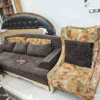 مبلمان ۹ نفره|مبلمان خانگی و میز عسلی|زاهدان, |دیوار