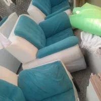 مبل ۷نفره و دوتا قالی