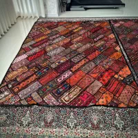 روتختی سنتی دستدوز بلوچ شال مبل سنتی رانر جهیزیه