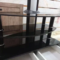 میز تلویزیون شیشه ای بسیار تمیز|میز تلویزیون|فردوس (خراسان), |دیوار