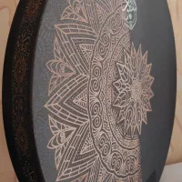 دف حرفه ای باطرح اسلیمی|سازهای سنتی|اراک, |دیوار