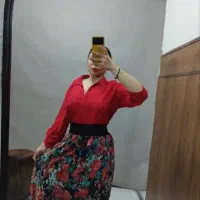 لباس شومیز زنانه دامن نخی استوک نو حراجی تاناکورا