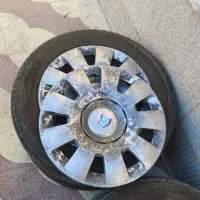 ۴ عددرینگ فولادی ۲عددقالپاق و1عدد لاستیک ۱۵/۶۵/۱۸۵|قطعات یدکی و لوازم جانبی|شیراز, فرهنگیان|دیوار