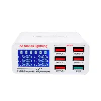 شارژر رومیزی سانشاین Sunshine SS-304Q (فست) 6 پورت